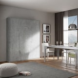 thumbnail of Cama de casal dobrável vertical Kentaro Cemento