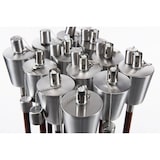 thumbnail of 6x Gartenfackel Ölfackel Fackel Edelstahl mit Holzstab 110cm