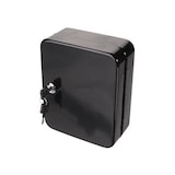 thumbnail of Armoire à clés avec serrure cylindrique, 20 crochets, avec 2 clés, noir