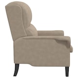 thumbnail of vidaXL Taupe Fauteuil Taupe Stof, Hout Standaard Taupe Fauteuil