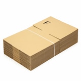 thumbnail of 300 Faltkartons 350 x 250 x 100 mm Kartons 35 x 25 x 10 cm Versandkartons Wellpappe