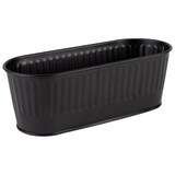 thumbnail of APS bestekbak/mand 29,5 x 12 cm, H: 10 cm 18/0 RVS, zwart