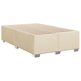 thumbnail of vidaXL Boxspringbett mit Matratze Creme 90x200 cm Stoff