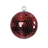 thumbnail of Spiegelkugel 20cm rot Discokugel Mirrorball Party Disko Deko