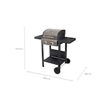thumbnail of Unold Barbecue Grill-Wagen Buddy – Elektrischer Outdoor BBQ Grill 2.600 W, 45x40 cm Grillfläche, Gusseisen-Roste, Edelstahl-Heizelemente, IPX4