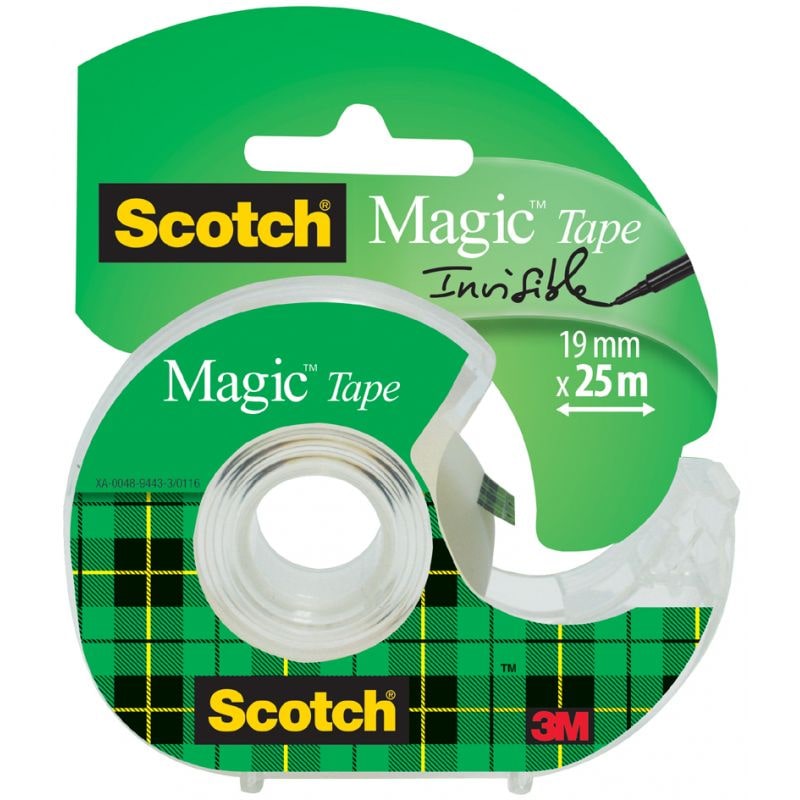 3M Scotch Klebefilm Magic 810, unsichtbar, im Handabroller