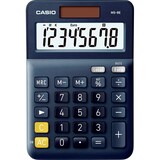 thumbnail of Casio MS-8E Tischrechner 8-stelliger LCD-Monitor Marineblau