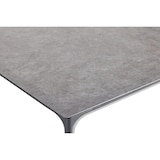 thumbnail of Tarrington House Mesa de exterior Kiava, alumínio/vidro, 160 x 100 cm, retangular, cinzento