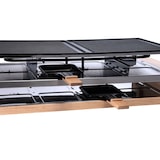 thumbnail of KLAMER Raclette 8 Personen, 1500W Raclette Grill mit Holzgestell, Raclette mit antihaftbeschichteter Grillplatte, Tischgrill elektrisch