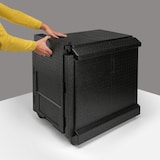 thumbnail of METRO Professional Boîte thermique de portage maxi 500, EPP, 128 L, chargement frontal