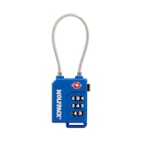 thumbnail of WOLFPACK - Candado Equipaje Tsa 3 Digitos Con Cable Acero