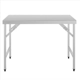 thumbnail of Mesa dobrável em aço inoxidável 120x60