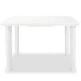 thumbnail of Tavolo da giardino Faretto bianco 101x68xh72cm FORNOR