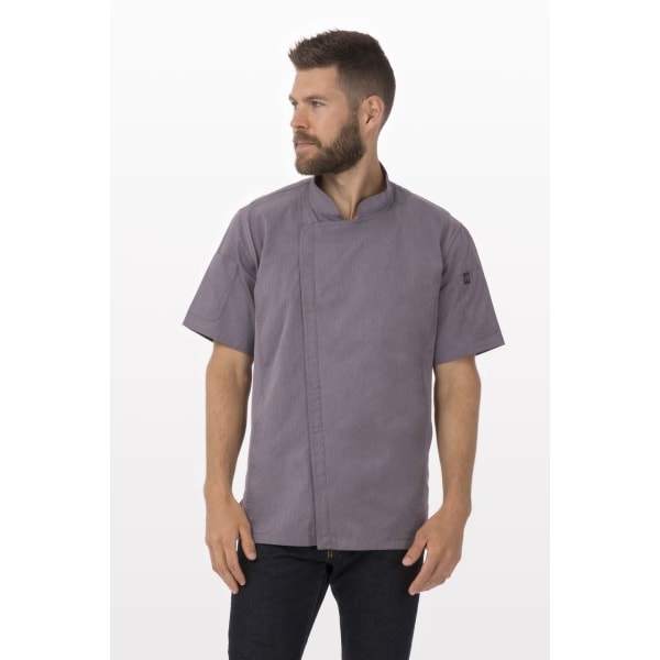 Chef Works® Kochjacke SPRINGFIELD Cool Vent™, Reißverschluss, Violet, Größe S