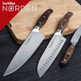 thumbnail of 3 Claveles Norden - Juego de 3 Cuchillos Profesionales Premium en Acero Forjado