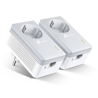 Kit Powerline Tp-Link Av600 2 Pcs 1 Port With Plug (Kit Powerline Tp-Link Av600 2 Pcs 1 Port With Plug)