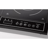 thumbnail of Tarrington House Dubbele inductiekookplaat DIC3500, RVS/keramisch glas, 59,8 x 36 x 6,5 cm, met led-weergave, timer, 3500 W, zwart