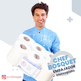 thumbnail of Bobina Papel secamanos Mecha 6 rollos de 100m 100% Celulosa Doble Capa Suave y Resistente Compatible con todos los dispensadores