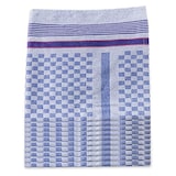 thumbnail of 10er Set Grubentücher, 100% Baumwolle, blau kariert, 50x100cm (blau)