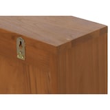 thumbnail of Teak spiegelkast HWC-M85, badkamerspiegelkast, hoogwaardige B-kwaliteit teak (kernhout, 20-30 jaar), 70x100x20cm