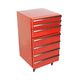 thumbnail of Vintage Industries Cool-Tool / Werkzeugwagen inkl. Kühlschrank, 3 Schubladen, Rot / 50l - GCCT50-3R