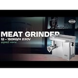 thumbnail of Combisteel vleesmolen met 120mm mes en 150kg/u