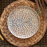 thumbnail of Novastyl - Lot 48 assiettes ambre en grès marron et beige