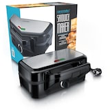thumbnail of Arendo Sandwichmaker 1200 W mit Antihaftbeschichtung - mit abnehmbaren Platten - spülmaschinentauglich - Temperaturkontrolle - Sandwich Maker