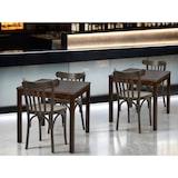 thumbnail of METRO PROFESSIONAL Restaurantstoel Bistro set van 2, beukenhout, walnoot bruin