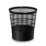 thumbnail of Corbeille à papier ajourée noir 16l