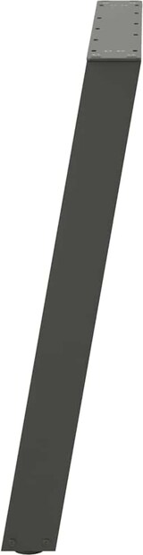 thumbnail of Helloshop26 - Set aus 2 U-förmigen abgewinkelten Esstischbeinen 100 x 72–73 cm modernes Design mit Nivellierfüßen anthrazitfarbener 02_0057086