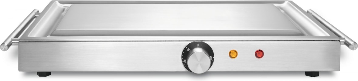 Techinox Teppinox M1500 - Teppanyaki - Elektrogrill (Tischgrill mit präziser Temperaturregelung bis 250 Grad, Grill aus Edelstahl)