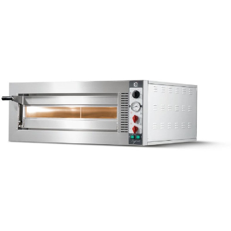 Forno Pizza Professionale Cuppone Tiepolo 6 x ø35 cm Girato