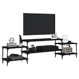 thumbnail of vidaXL TV-Schrank Schwarz 197x35x52 cm Holzwerkstoff