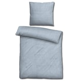 thumbnail of Doppelpack Sleezzz® Musselin Bettwäsche blau 135 x 200 cm + 80 x 80 cm