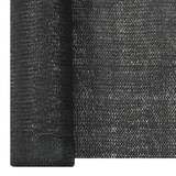 thumbnail of vidaXL Zaunblende Schwarz 1x50 m HDPE 195 g/m²