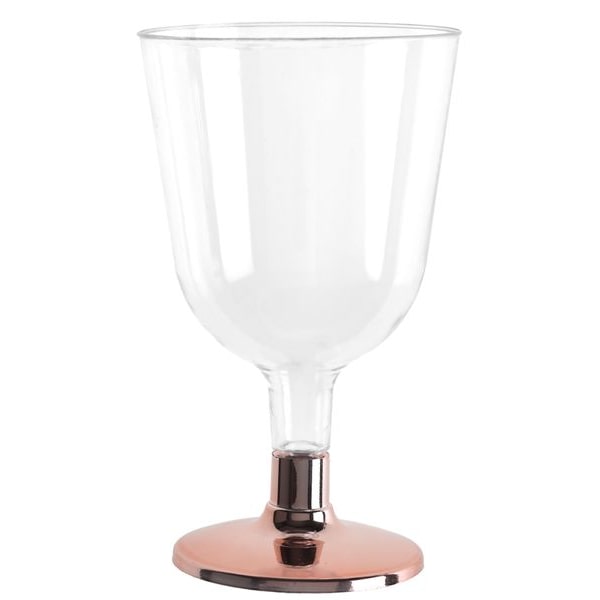 576 Mehrweg Weingläser roségold 150 ml Wiederverwendbar Kunststoff unzerbrechlich transparent Rotwein Weisswein Glas