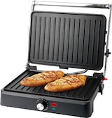 thumbnail of Emerio Contactgrill - Tosti Apparaat - 34x24cm - Panini Grill - Tosti IJzer CG-130859 - RVS / Zwart