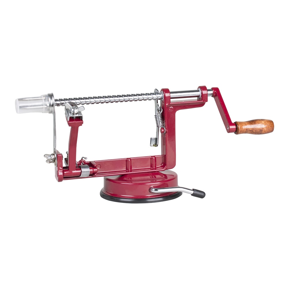 Pèle pommes à ventouse rouge -   Métal Table Passion 31.00x cm