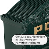 thumbnail of Briefkasten Englischer Postkasten zur Wandmontage grün Nostalgie Antik Stil