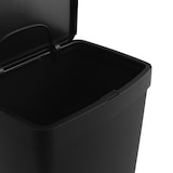 thumbnail of SP BERNER - Verticale afvalbak 70L met 2 compartimenten (40L + 30L) Zwart