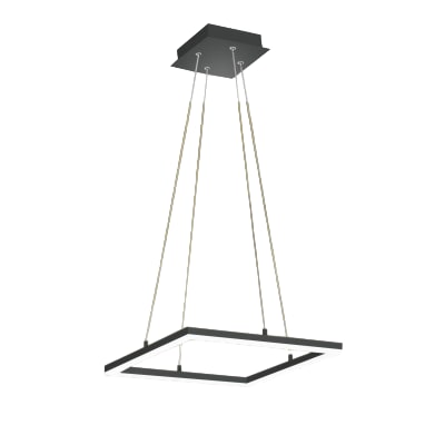 BARD LED-Deckenpendelleuchte 39W Anthrazit 3394-40-282 Fabas Luce