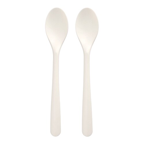 50 Löffel `Folia` C-PLA 19 cm weiss Mehrweg