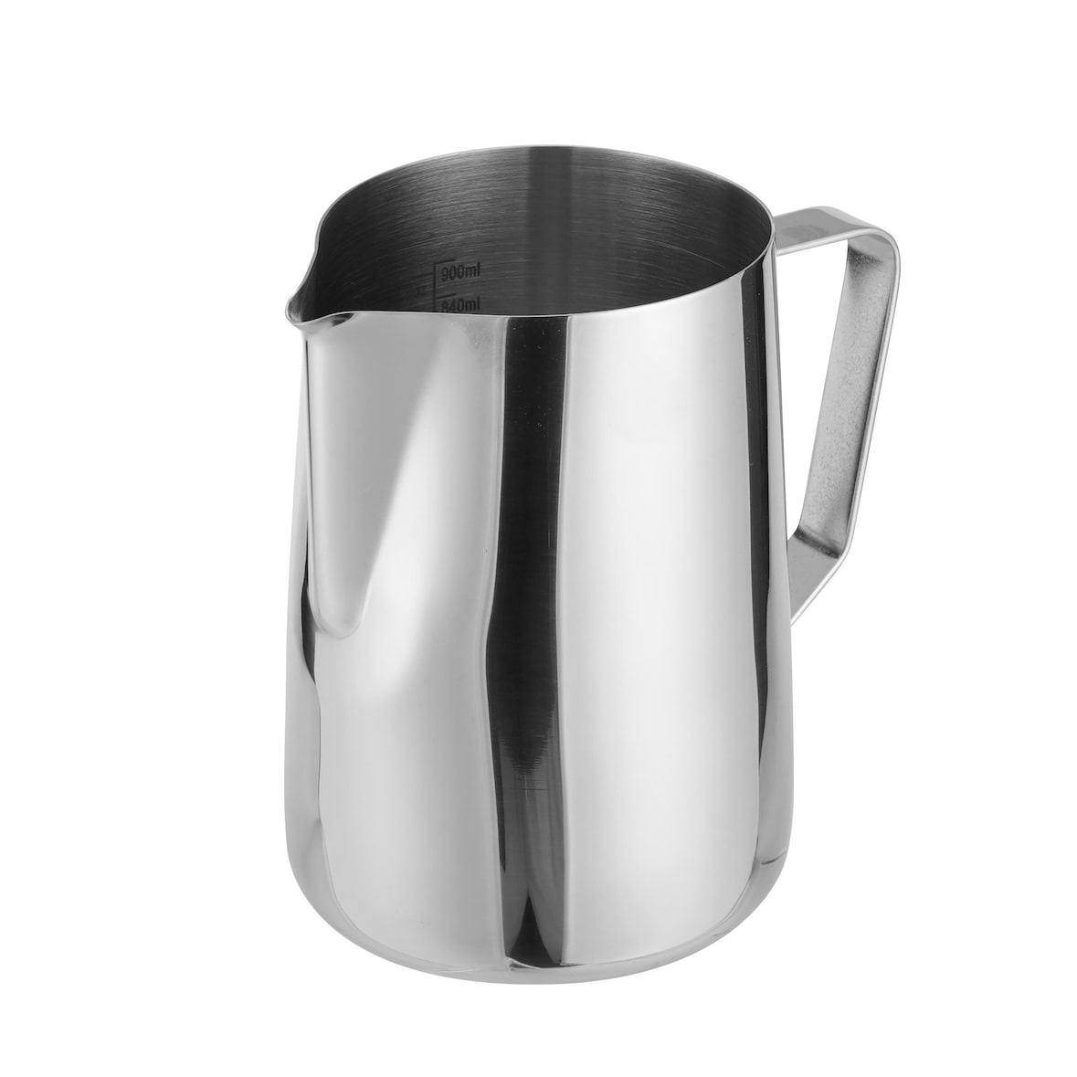 METRO Professional Milchkanne, Edelstahl, Ø  10.4 x 14.2 cm, 1 L, silber