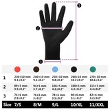 thumbnail of vidaXL Werkhandschoenen 12 pcs Zwart 10 / xl Polyester