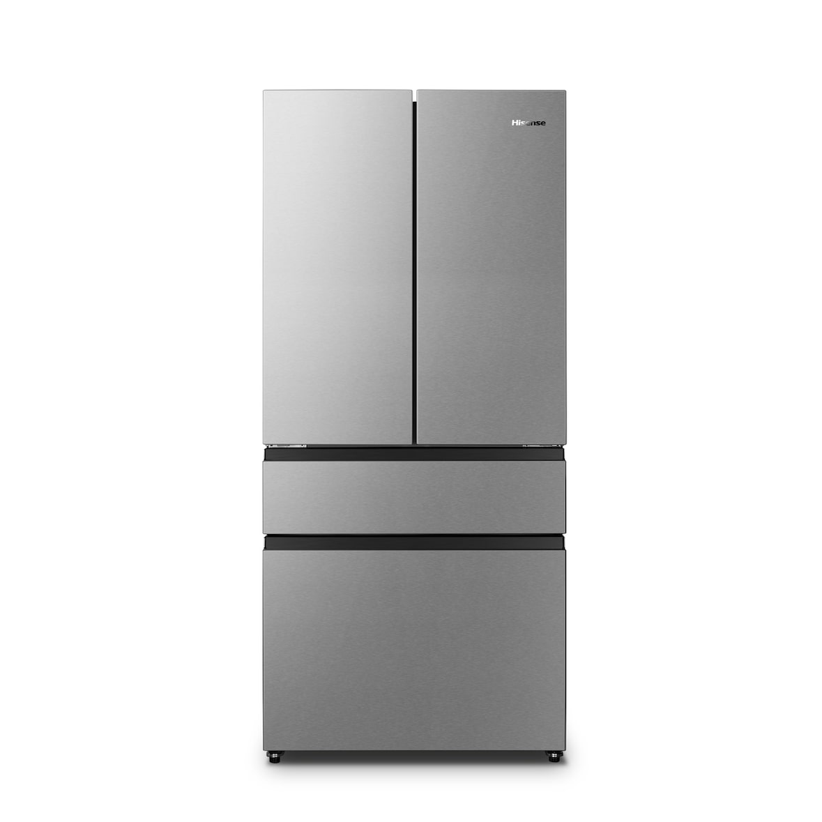 Hisense RF540N4SBI2 French Door, 480  l Nutzinhalt, EEKL E, Total No Frost, Super- Kühlen und Super-Gefrieren Funktion,  Edelstahl-Look 20001523