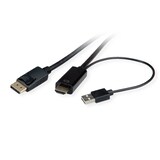 thumbnail of ROLINE HDMI kabel UltraHDTV - DisplayPort, M/M, zwart, 3 m