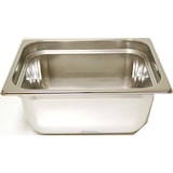thumbnail of Recipiente Vac-norm 1/2 150, recipientes vac-norm - Bandeja de aço inoxidável Gastronorm para criar o vácuo externo da seladora a vácuo 5140106
