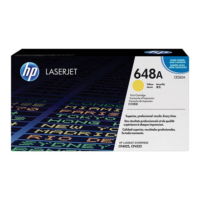 Láser/Copiadora HEWLETT PACKARD CE262A HP CLJ CP4525 TONER YELLOW