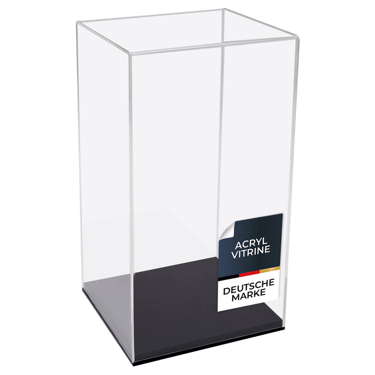 Acryl Vitrine für Modellautos, Figuren, HMF 46812, 20 x 20 x 38 cm